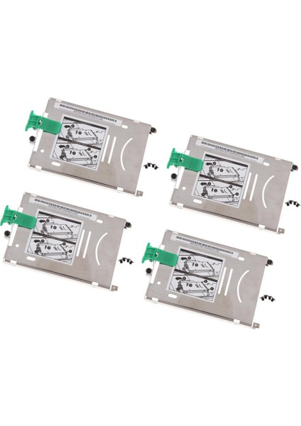 4x Laptop Sabit Disk Caddy Braketi Ile Vida Ile Hp 15 17 G1 G2(Yurt Dışından)