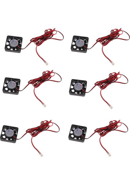 Charmant Lovoski 6 Adet Dc 24 V 40MM 4010 3D Yazıcı Için Fırçasız Soğutma Soğutucu Fan