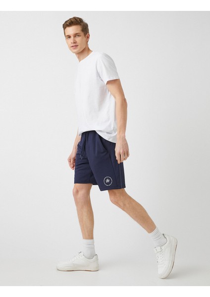 Erkek Baskılı Cepli Belden Bağlamalı Spor Şort fiyatları