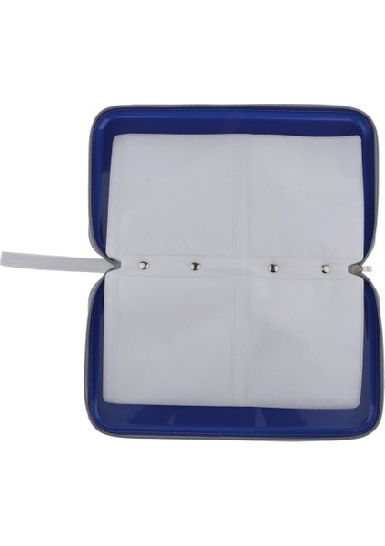 80 Diskler CD Cüzdan DVD Kılıf Koruyucu CD Disk Saklama Çantası 28X16X4 cm Kırmızı / Mavi modelleri