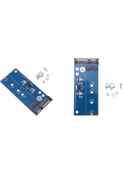 SSD Tip-C Arabirimi M.2 Ngff Için 2 x M.2 Veya Msata Sata Adaptörü Evrensel