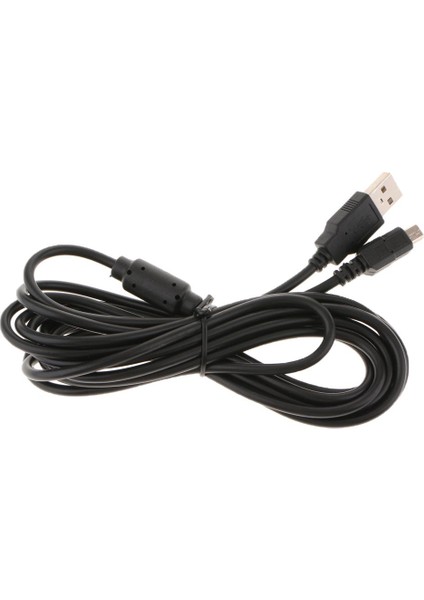 Charmant 2X10FT Usb2.0 Veri Sync Şarj Kablosu Güç Kablosu Sony 3 Ps3 Için(Yurt Dışından)