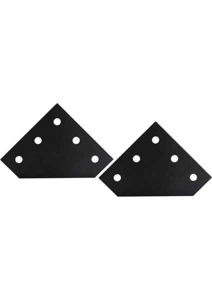 2-Pack 5-Hole Ortak Kurulu Plaka Birleştirme Plaka Braketi 3D Yazıcı Çerçevesi Için 5 Delik L Şeklinde fiyatları