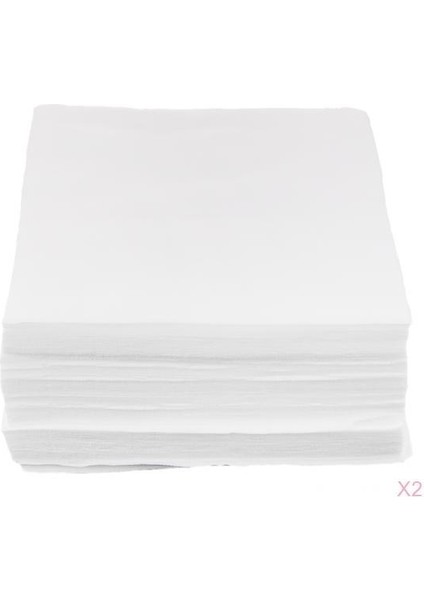 Charmant 300 Adet 15 cm x 15 cm Beyaz Tozsuz Temiz Oda Silecek Tozsuz Kağıt Bezi