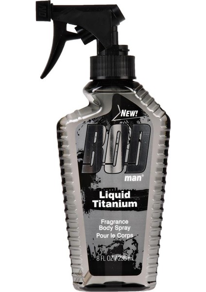 Bodman Liquid Titanium Erkek Vücut Spreyi 236 ml