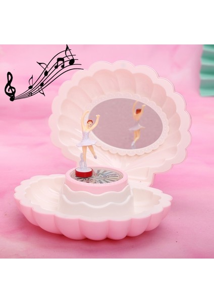 Kabuk Flaş Müzik Kutusu K0632 Açık Pembe (Yurt Dışından)