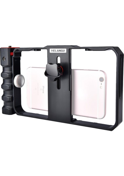 Vlogging Canlı Yayın Akıllı Telefon Plastik Kafes Siyah (Yurt Dışından)