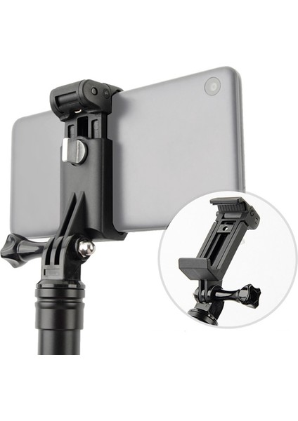 Selfie Sticks Monopods Montaj Telefon Kelepçesi Siyah (Yurt Dışından)