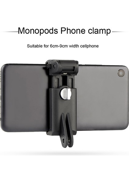 Selfie Sticks Monopods Montaj Telefon Kelepçesi Siyah (Yurt Dışından) indirimleri