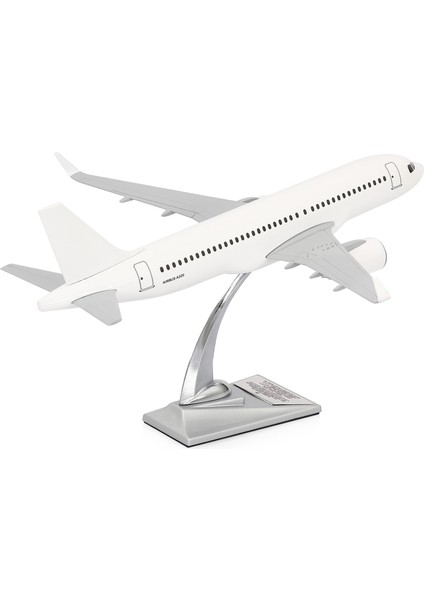 Airbus A320 Model Uçak, 1/100 Beyaz Elit Maket Uçak