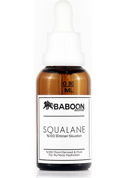 Baboon Natural Baboon Squalane - Bitkisel Saf Skualan