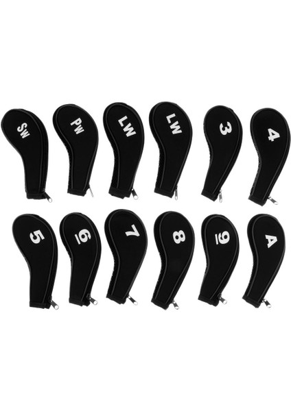 12X Neopren Golf Demir Kafa Kapakları (Yurt Dışından)