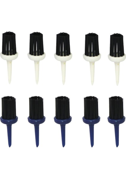 10 Adet Plastik Golf Fırça (Yurt Dışından)