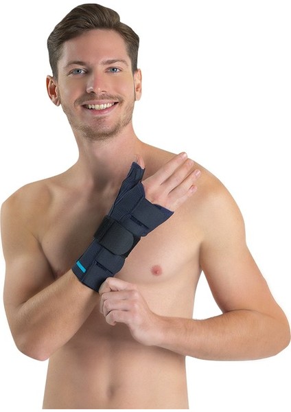 Neopren Baş Parmak Destekli El Bilek Ateli Sağ Code 21