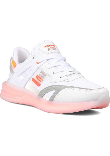 Erkek Sneakers Ayakkabı Star Line Beyaz Turuncu 2485