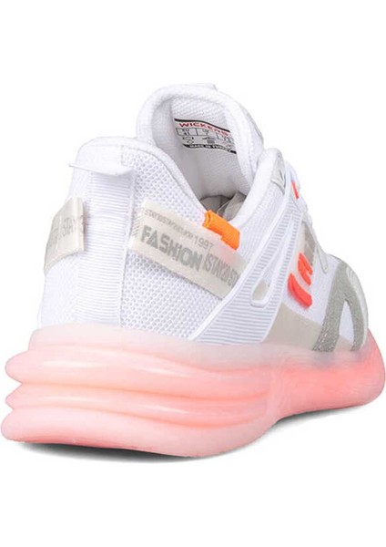 Erkek Sneakers Ayakkabı Star Line Beyaz Turuncu 2485 fırsatları