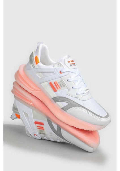 Erkek Sneakers Ayakkabı Star Line Beyaz Turuncu 2485 indirimleri