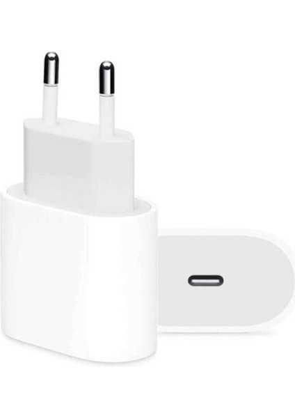 Apple iPhone 11/12 Pro Max Uyumlu USB C 20W Hızlı Sarj Adaptörü