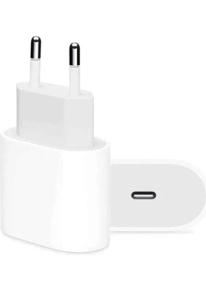 Han-S Bilişim Apple iPhone 11/12 Pro Max Uyumlu USB C 20W Hızlı Sarj Adaptörü