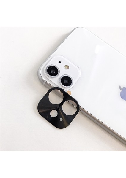 Yediseven Apple iPhone 12 Lens Kamera Koruyucu Alüminyum Metal