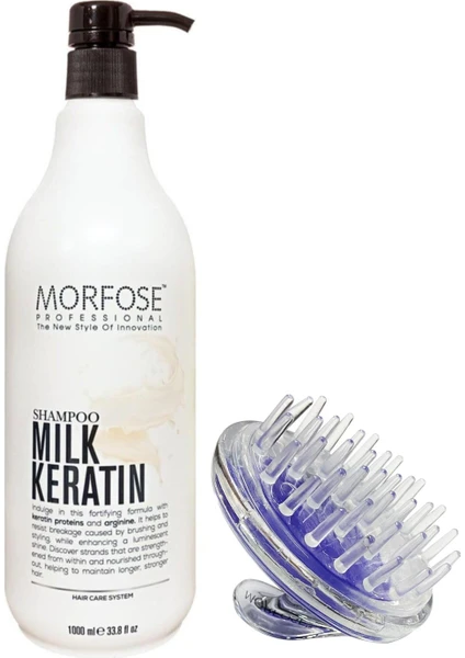 Şampuan Tarağı+Keratin Sütü Şampuanı 1000 Ml