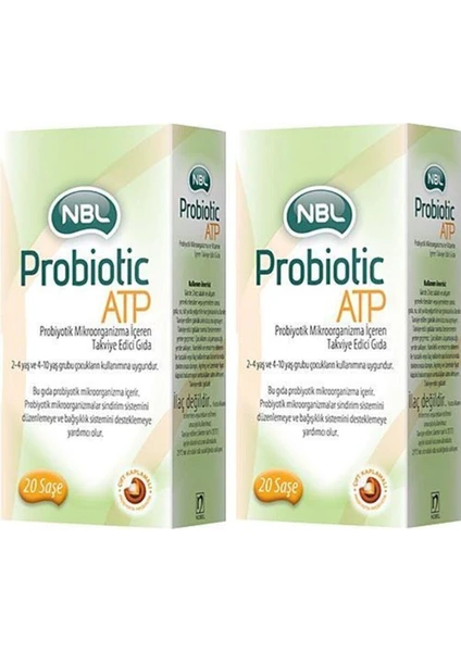 Probiotic Atp 20 Saşe 2 Adet