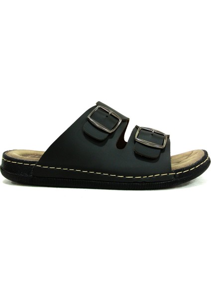 Siyah Tokalı Anatomik Erkek Terlik fiyatları