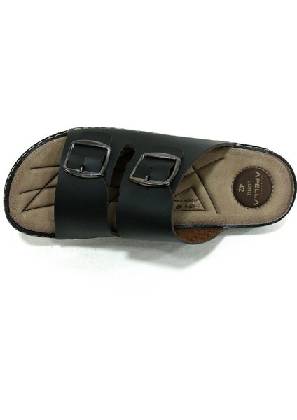 Siyah Tokalı Anatomik Erkek Terlik fırsatları