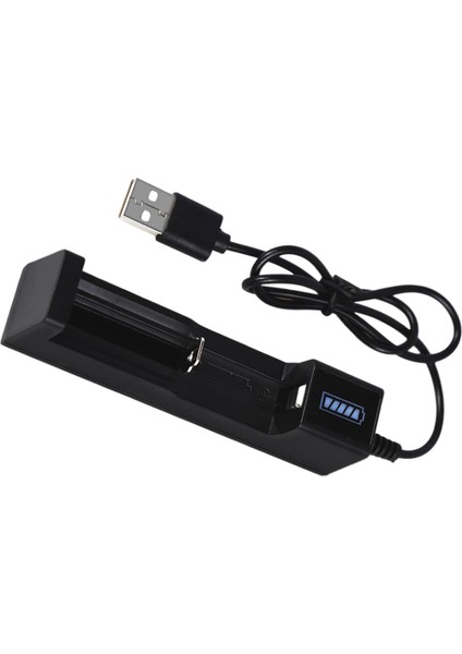 18650 Pil Şarj Kutusu 14500 10440 Li-Pil Için Abs Adaptörü 3.7V-4.2V