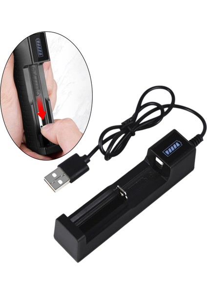 18650 Pil Şarj Kutusu 14500 10440 Li-Pil Için Abs Adaptörü 3.7V-4.2V fırsatları