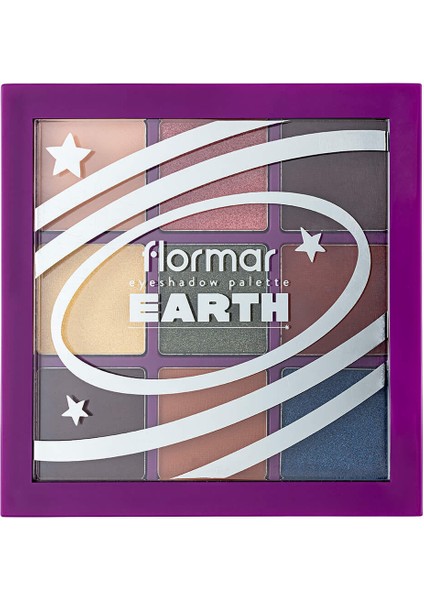 Flormar-Göz Farı ve Far Paleti - Colors Of Galaxy Eyeshadow Palette 003 Earth 42000007-003