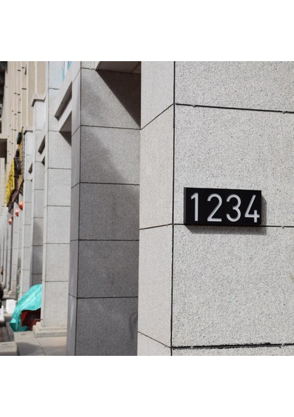 Güneş Enerjili 0-9 LED Işık Ev Adres Numarası Sokak Yol Kapısı Duvar Lambası (Yurt Dışından) indirimleri