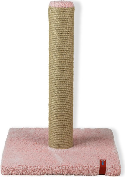 Ekonomik Tırmalama Tahtası 42 cm Peluş Tırmalama Tahtası Minder Yüzey Pembe