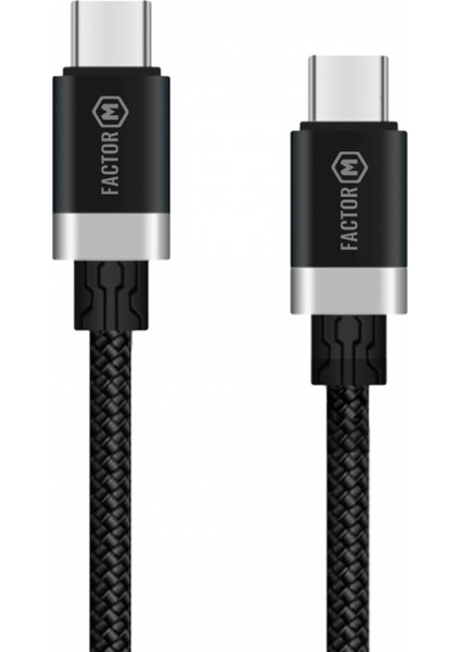 Factor M Platinum Kablo 2.4A 20W Type-C To Type-C (Fm-Pctt)