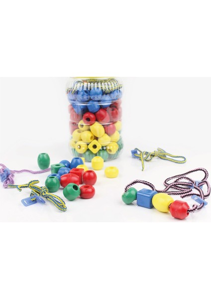 Plastik Ipe Boncuk Dizme
