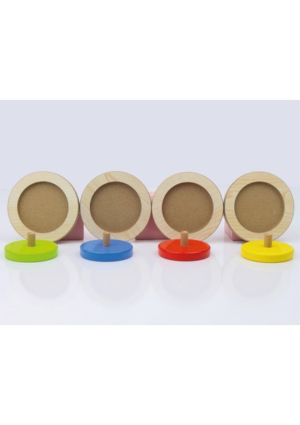 Ahşap Geometrik Şekiller Tekli Daire fiyatları