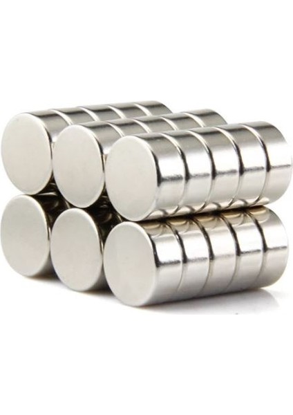 12 x 5 mm Neodyum Güçlü Mıknatıs - Neodim Magnet