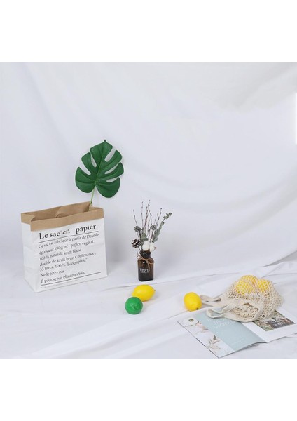 3 X 2.4M Fotoğraf Arka Plan Bezi Beyaz (Yurt Dışından)