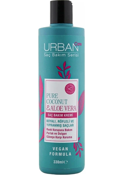 Urban Care Saç Kremi 330ML Pure Coconut - Aloe Vera