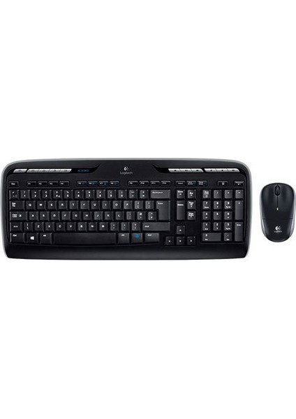 Logitech MK330 Q Kablosuz USB Siyah Multimedya Klavye/mouse Set 920-003988