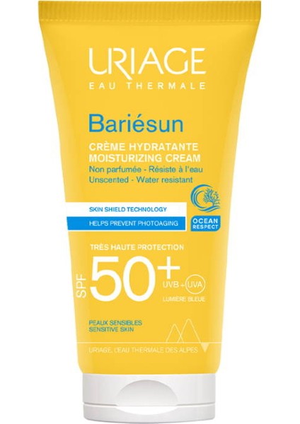 Bariesun Spf 50+ Creme Sans Parf 50 Ml Parfüm İçermeyen Hassas Ciltler için Güneş Koruyucu Krem