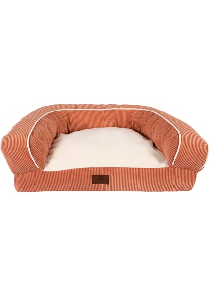 Bambi Köpek Yatağı L/xl Pembe-Turuncu 85 x 65 x 35 cm