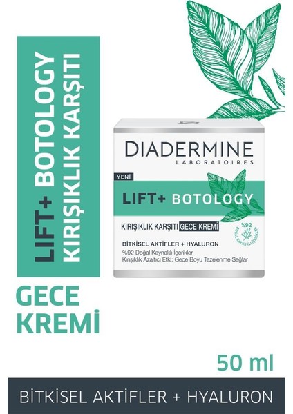 Lift+ Botology Serum 30 Ml + Gece Kremi 50 Ml modelleri