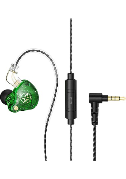 Kablolu Kulaklık Kulaklık Kulak Içi 3.5mm Mic Yeşil ile Egzersiz Için Ayrılabilir Kablo fiyatları