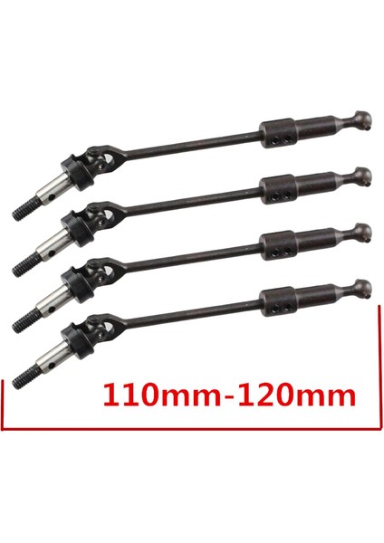 4 Adet 110-120MM Hsp 94107 94170 94128 Için Dogbone Miller 1/10 Rc Kamyon Yedek fırsatları
