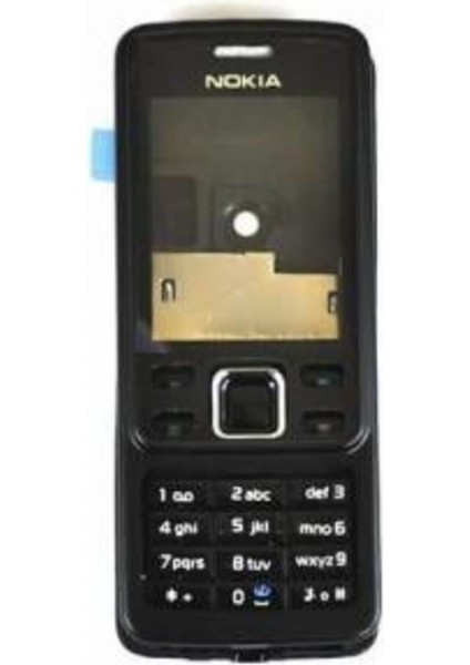 Nokia 6300 Kasa Kapak Tuş Takımı Siyah ,sıfır