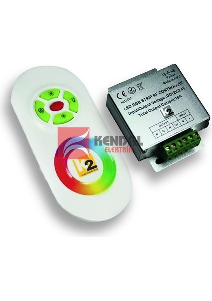 KLD102 Uzaktan Kumanda LED Kontrol Panel 18A