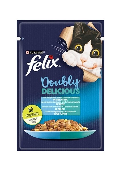 Somonlu & Sardalyalı Yetişkin Kedi Konservesi 12X85 gr