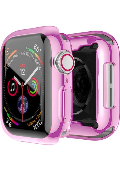 Apple Watch Uyumlu 7 45MM 360 Koruma Ultra Slim Silikon Kılıf