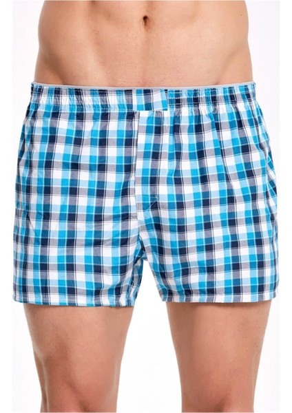 Erkek Poplin Boxer 002 6 Adet